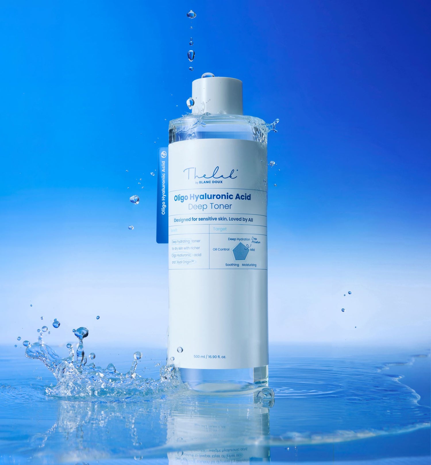 THE LAB by BLANC DOUX Oligo Hyaluronic Acid Deep Toner 500ml