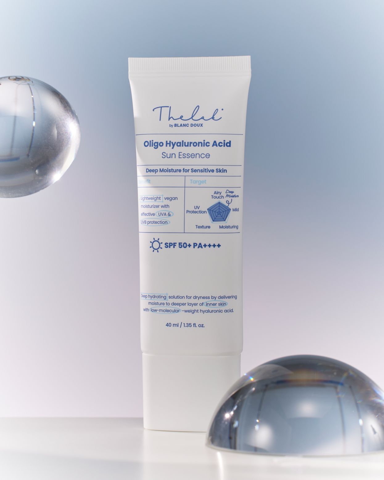 THE LAB by BLANC DOUX Oligo Hyaluronic Acid Sun Essence 40ml