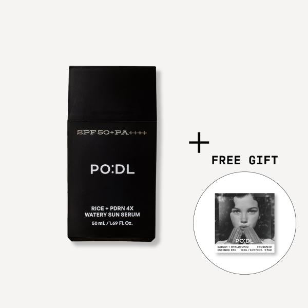 PO:DL Rice PDRN 4X Watery Sun Serum 50ml (+Special Gift)