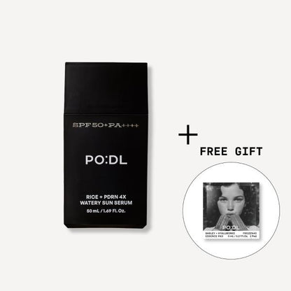 PO:DL Rice PDRN 4X Watery Sun Serum 50ml (+Special Gift)