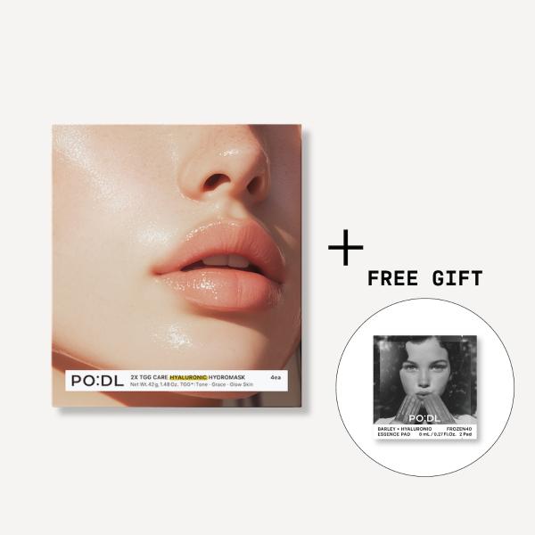 PO:DL 2X TGG Care Hyaluronic Hydromask (4ea) (+Special Gift)