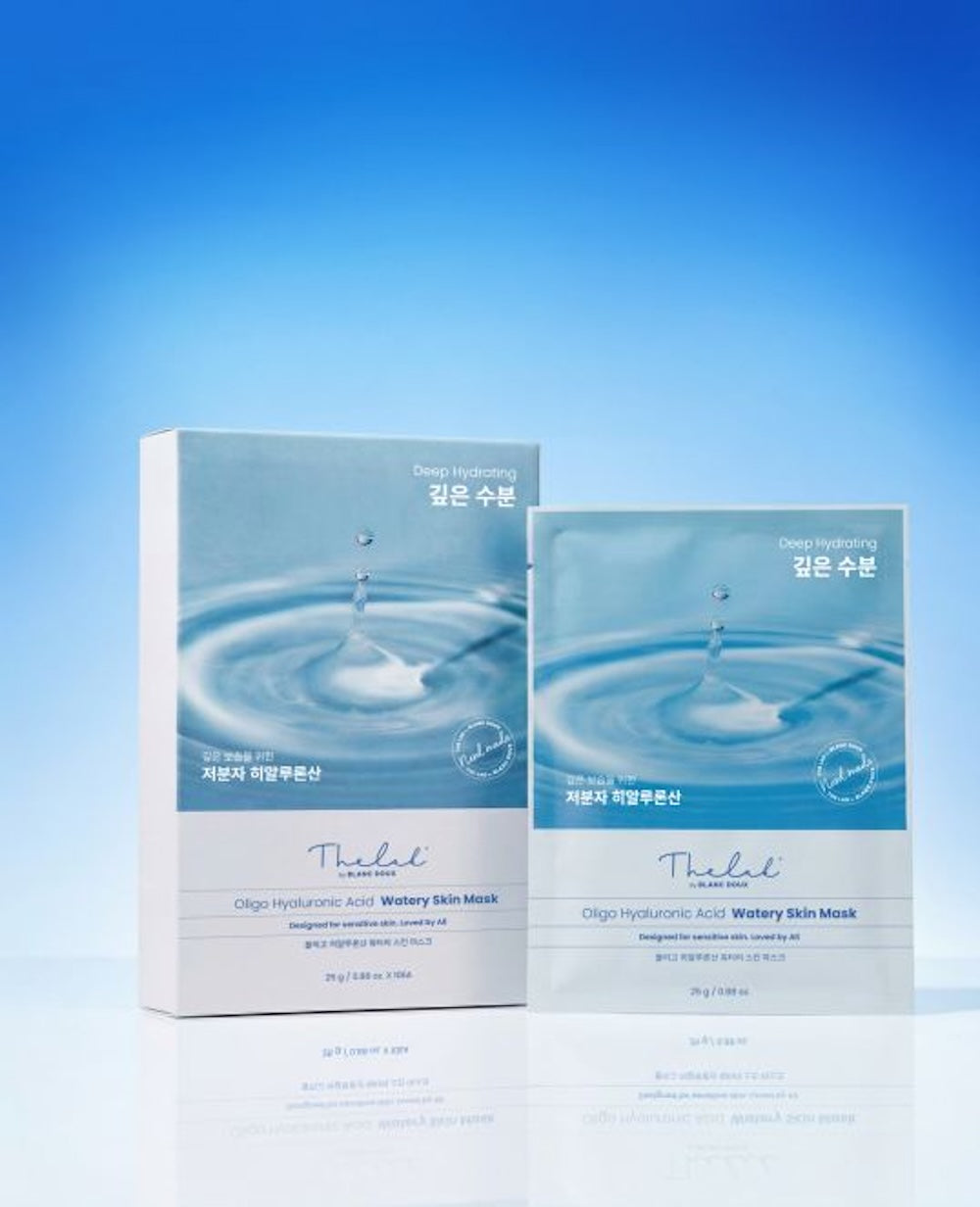 THE LAB by BLANC DOUX Oligo Hyaluronic Acid Watery Skin Mask 10p