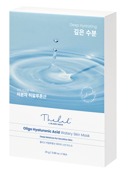 THE LAB by BLANC DOUX Oligo Hyaluronic Acid Watery Skin Mask 10p