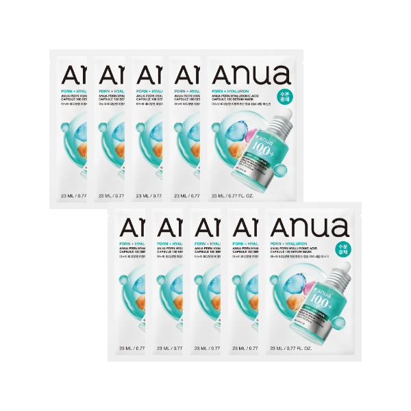 Anua PDRN Hyaluronic Capsule 100 Serum Mask 23ml*10ea - ANUA product image 1