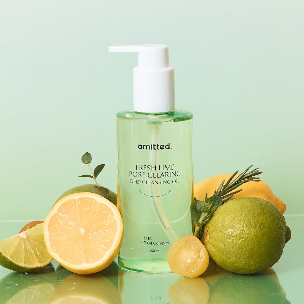 Omitted Fresh Lime Pore Clearing Deep Cleansing Oil 200ml