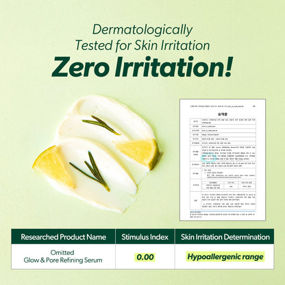 Omitted Fresh Lime Glow &amp; Pore Refining Serum 50ml