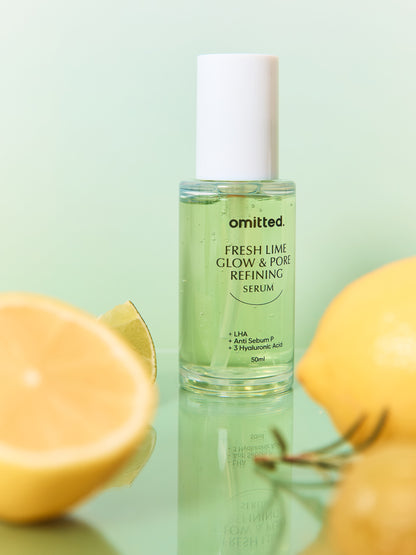 Omitted Fresh Lime Glow &amp; Pore Refining Serum 50ml
