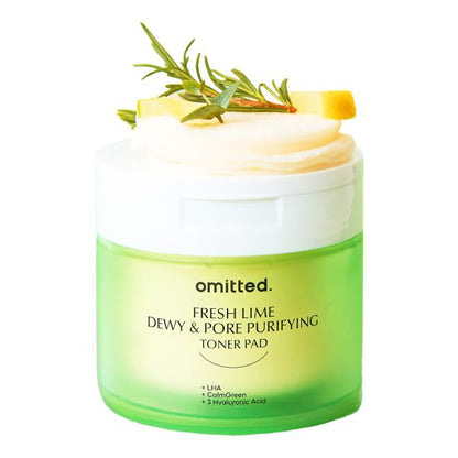 Omitted Fresh Lime Dewy &amp; Pore Purifying Toner Pad 70ea(160ml)