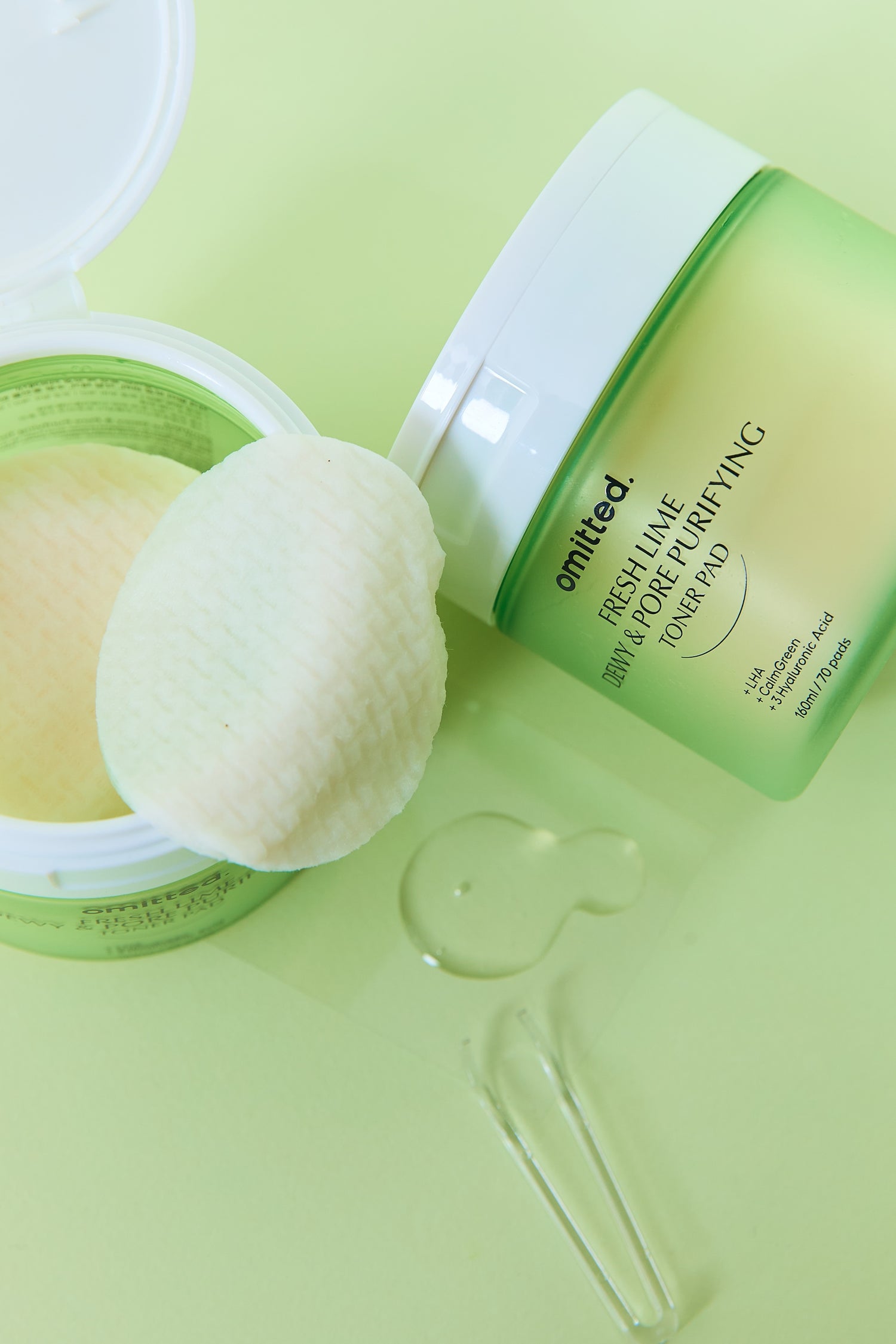 Omitted Fresh Lime Dewy &amp; Pore Purifying Toner Pad 70ea(160ml)