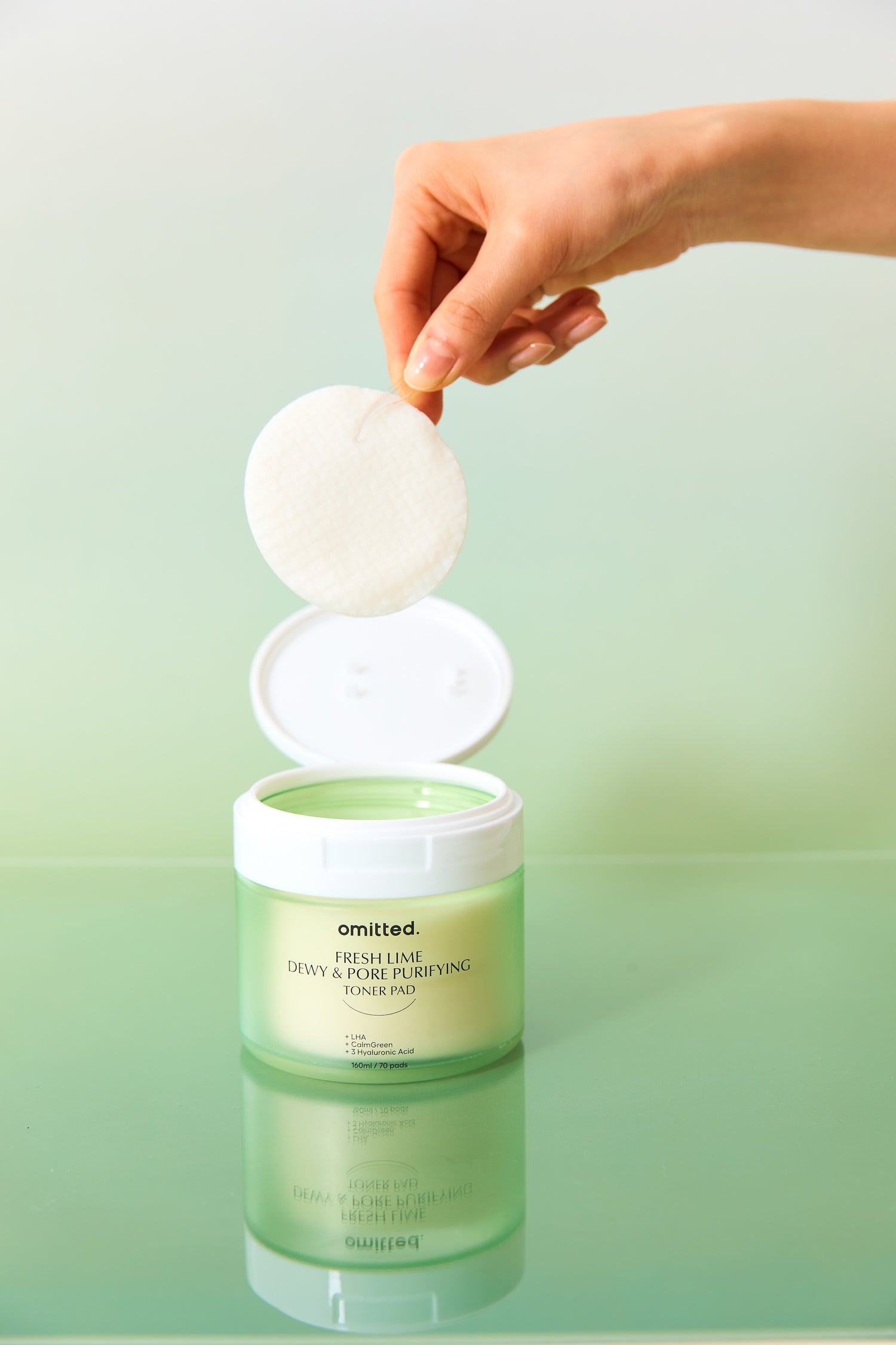Omitted Fresh Lime Dewy &amp; Pore Purifying Toner Pad 70ea(160ml)