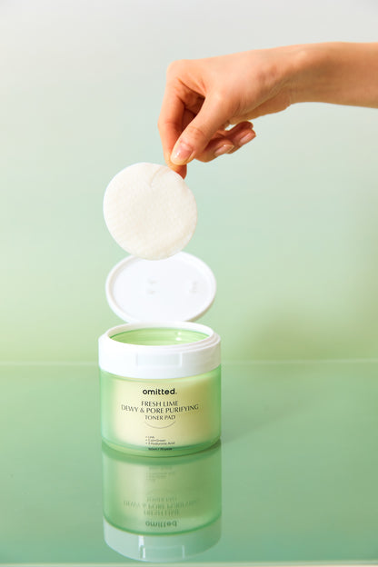 Omitted Fresh Lime Dewy &amp; Pore Purifying Toner Pad 70ea(160ml)