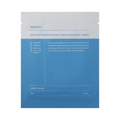 Dr.petit Reanhu Bakuchiol Emulsion Sheet Mask 30ml 10ea