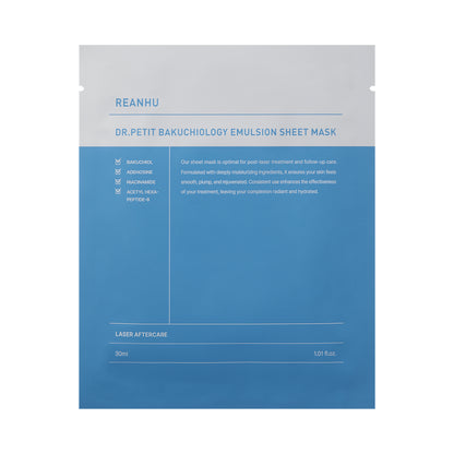 Dr.petit Reanhu Bakuchiol Emulsion Sheet Mask 30ml 10ea