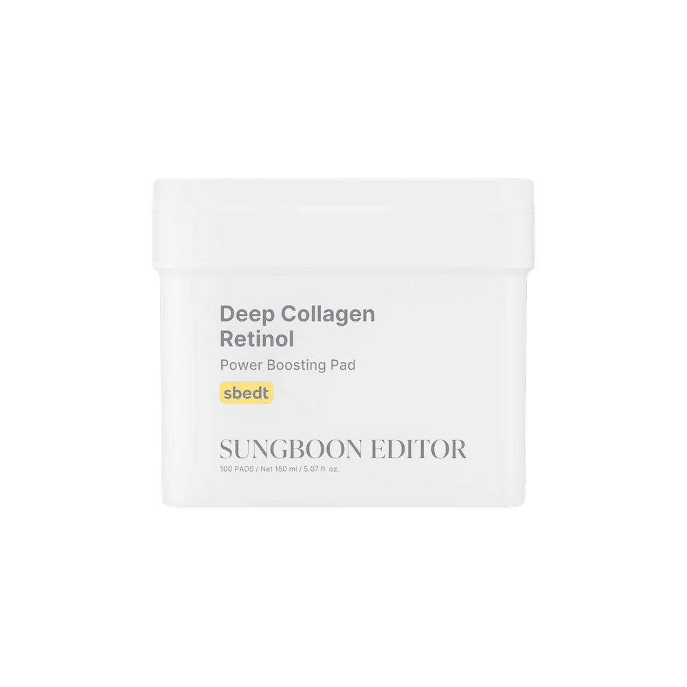 SUNGBOON EDITOR Deep Collagen Retinol Power Boosting Pad 150ml 100 pcs
