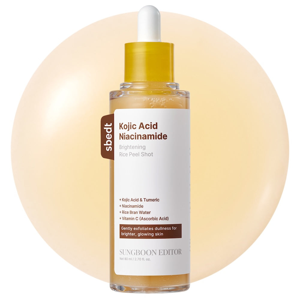 SUNGBOON EDITOR Kojic Acid Niacinamide Rice Peel Shot 80ml