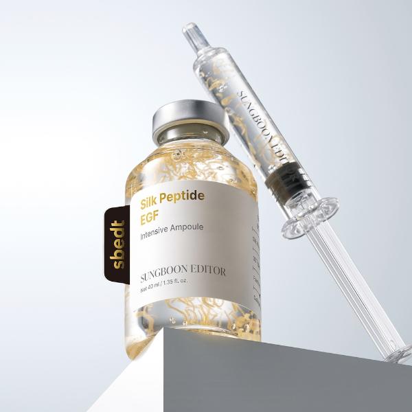 SUNGBOON EDITOR Silk Peptide EGF Intensive Ampoule 40ml_FOC