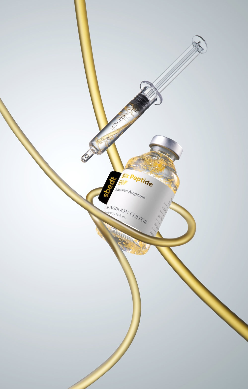 SUNGBOON EDITOR Silk Peptide EGF Intensive Ampoule 40ml — official product image 5