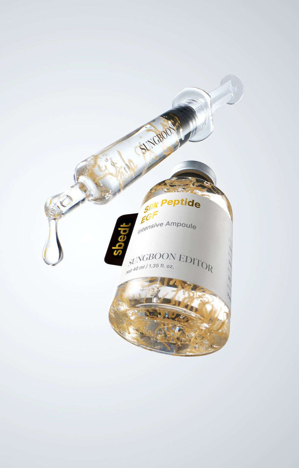 SUNGBOON EDITOR Silk Peptide EGF Intensive Ampoule 40ml_FOC