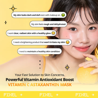 VT Cosmetics Vitamin C Astaxanthin Mask 320g*30ea - official product image 5