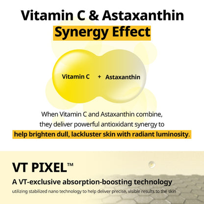VT Cosmetics Vitamin C Astaxanthin Mask 320g*30ea - official product image 11