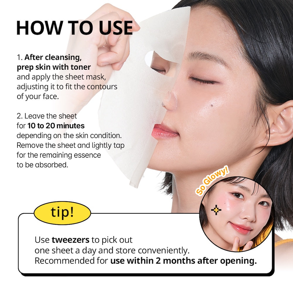VT Cosmetics Vitamin C Astaxanthin Mask 320g*30ea - official product image 14