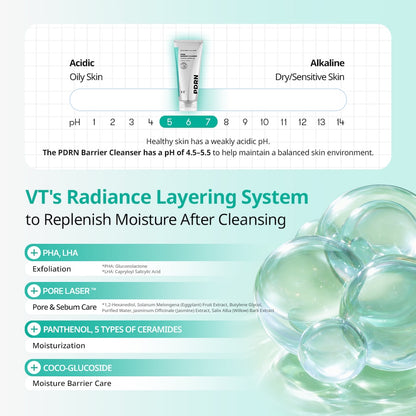 VT Cosmetics PDRN Barrier Cleanser 200ml