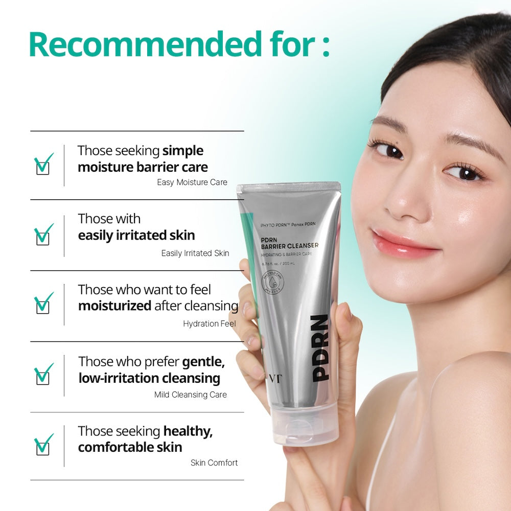 VT Cosmetics PDRN Barrier Cleanser 200ml