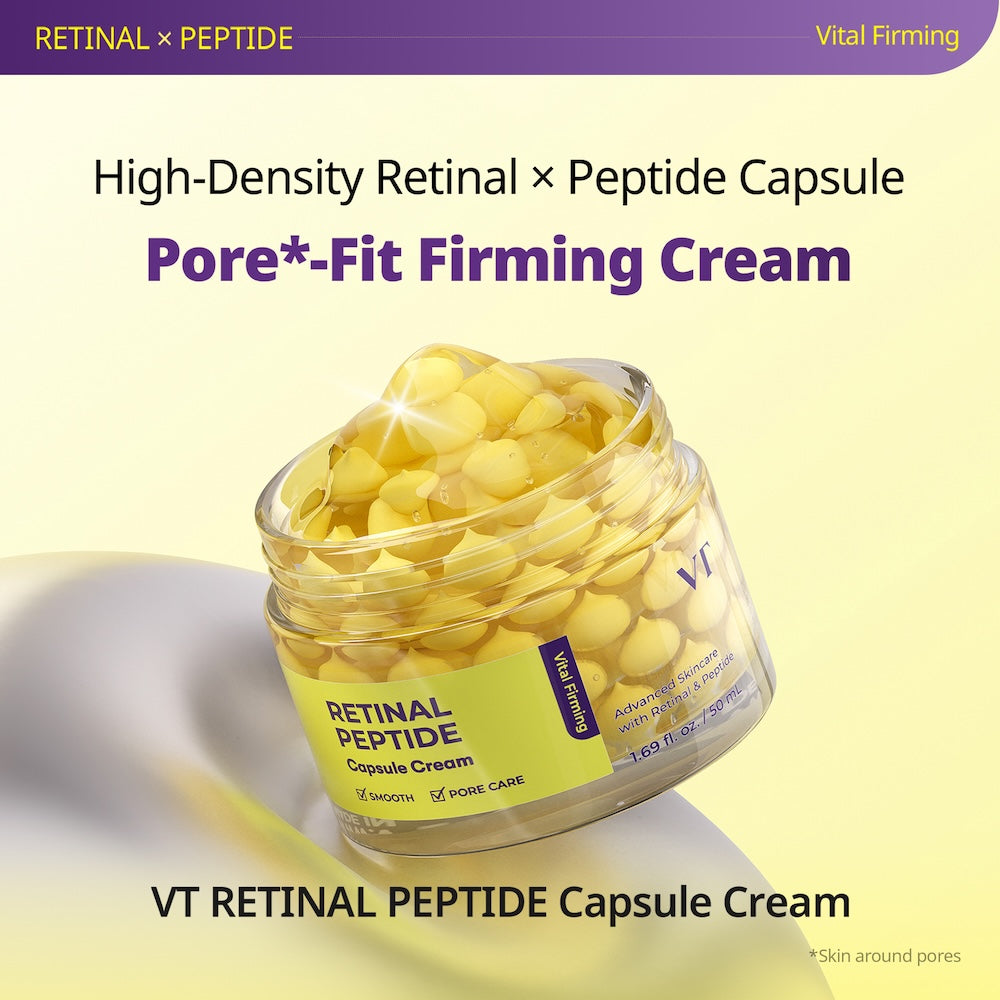 VT Cosmetics Retinal Peptide Hyaluronic Capsule Cream 50ml