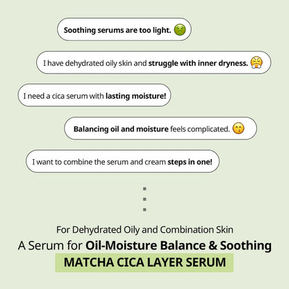 VT Cosmetics Matcha CIca Layer Serum 30ml