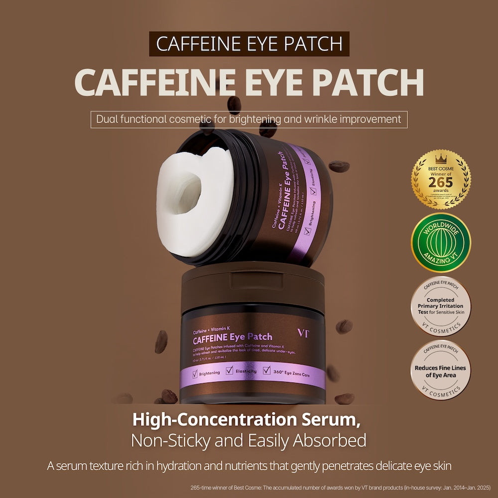 VT Cosmetics CAFFEINE Eye Patch 110ml*60ea
