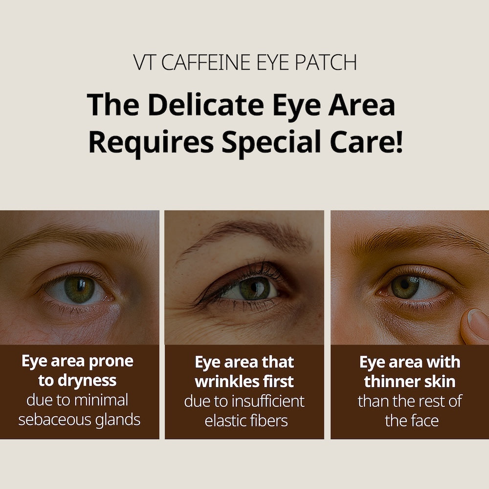 VT Cosmetics CAFFEINE Eye Patch 110ml*60ea - official product image 3