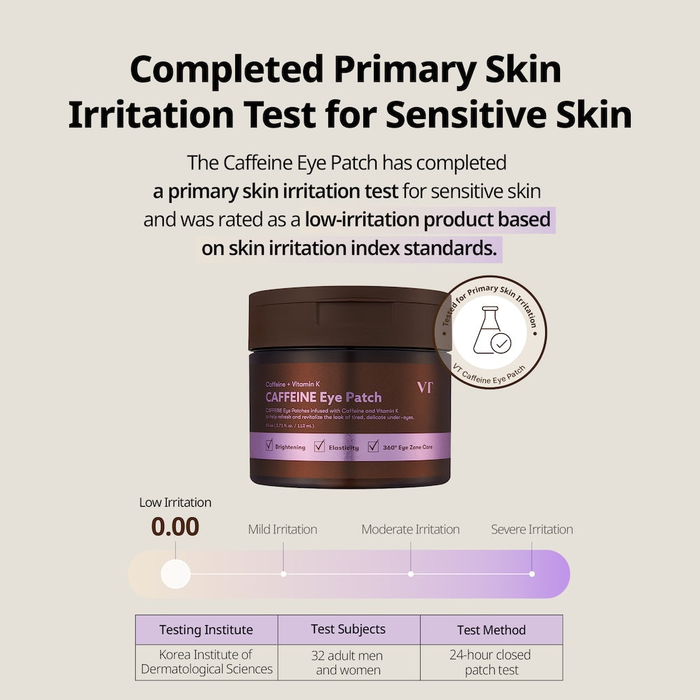 VT Cosmetics CAFFEINE Eye Patch 110ml*60ea - official product image 7