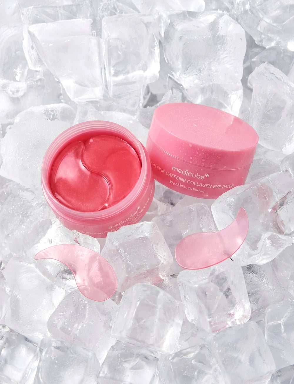 Medicube PDRN Pink Caffeine Collagen Eye Patch 60pcs