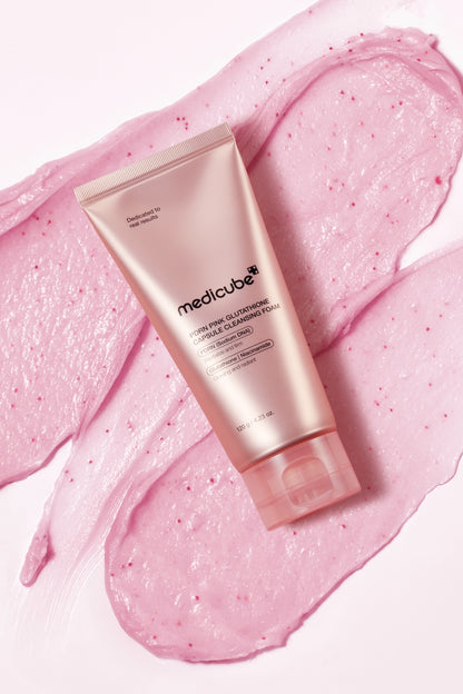 Medicube PDRN Pink Glutathione Capsule Cleansing Foam 120g product image 4