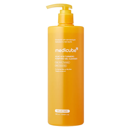Medicube Kojic Acid Turmeric Gel to Foam Cleanser 500ml