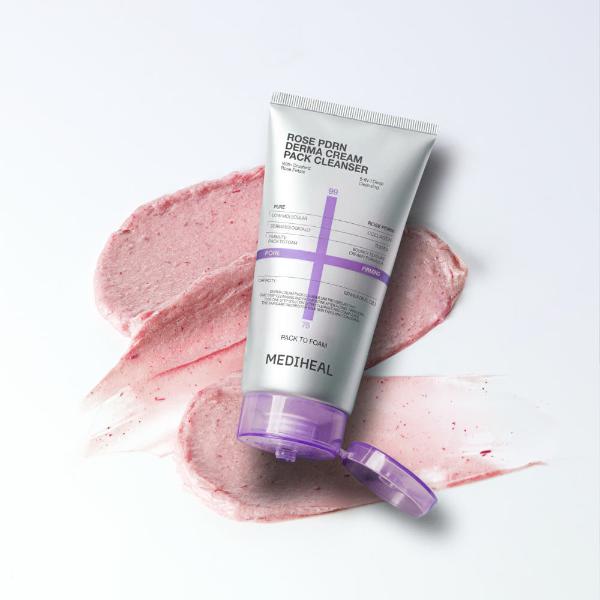Mediheal Derma Cream Pack Cleanser Rose PDRN 120ml product image