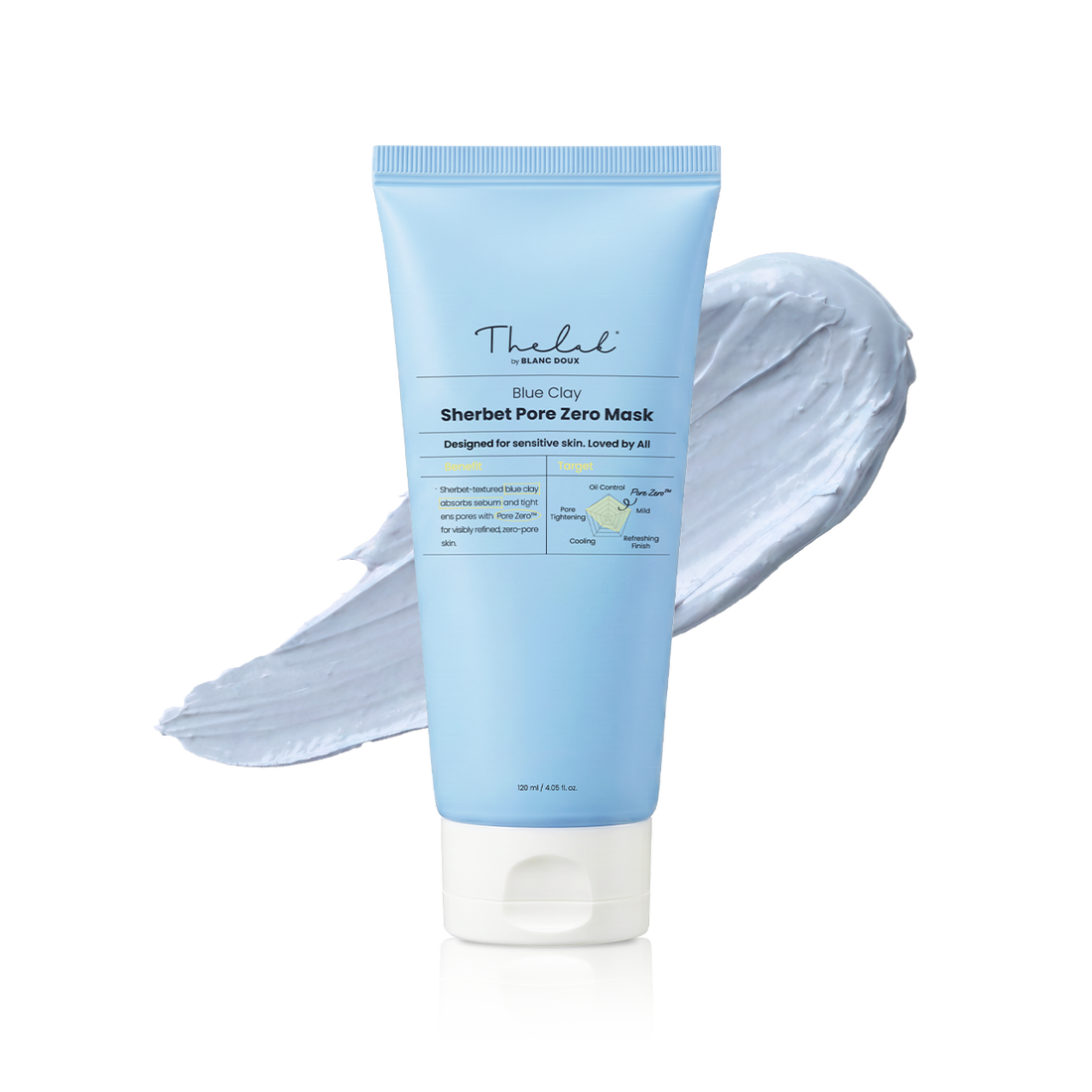 THE LAB By BLANC DOUX BlueClay Sherbet Pore Zero Mask 120ml