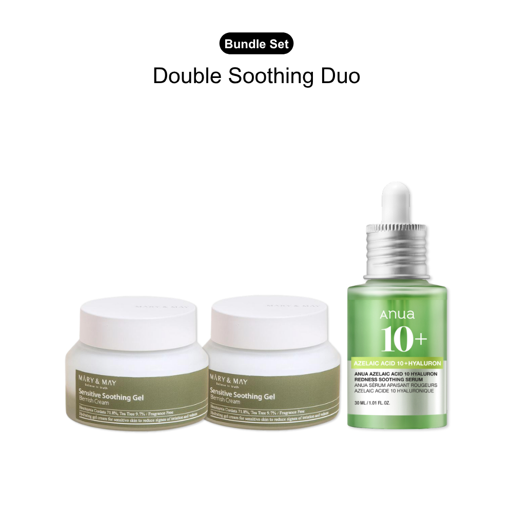 Sensitive Skin Soothing Set ― 50% OFF