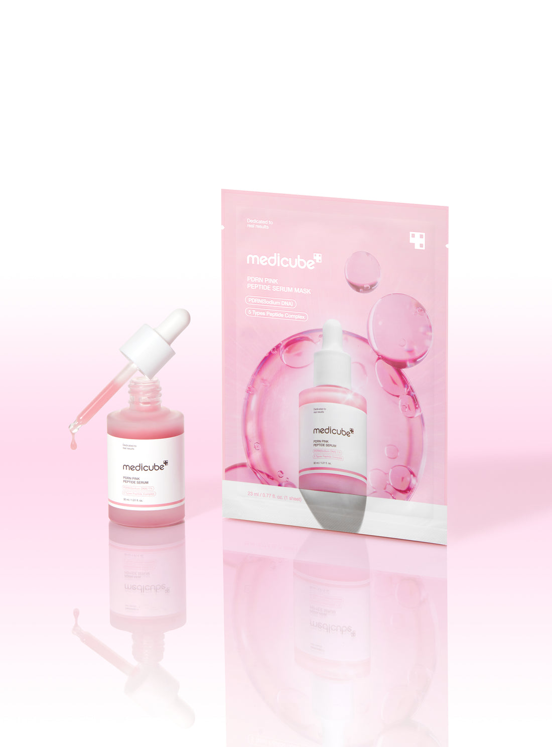 Medicube PDRN Pink Peptide Serum Mask 23ml product image 2
