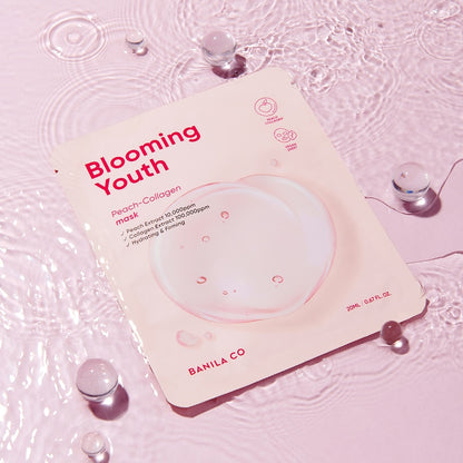 Banila Co Blooming Youth Peach Collagen Mask Sheet 10ea product image 5