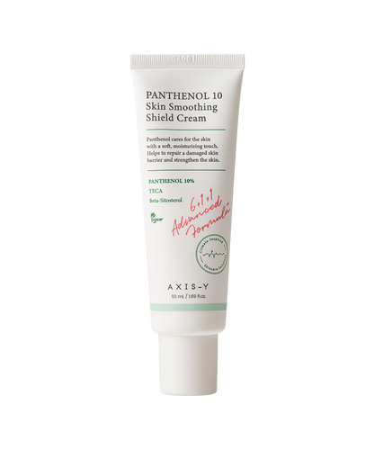 AXIS-Y Panthenol 10 Skin Smoothing Shield Cream 50ml product packaging