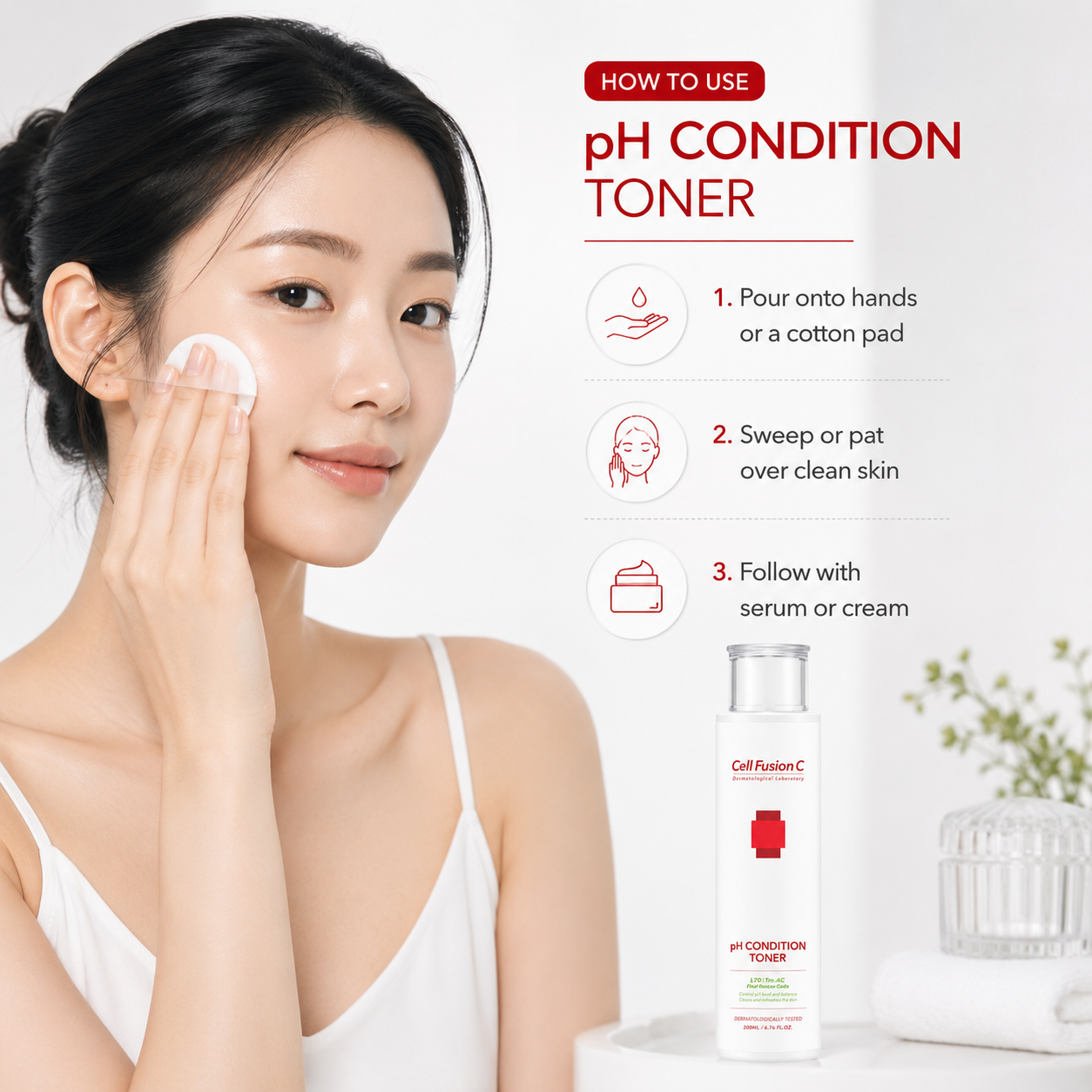 CellFusionC TRE.AC pH Condition Toner - 200ml — product detail image 2