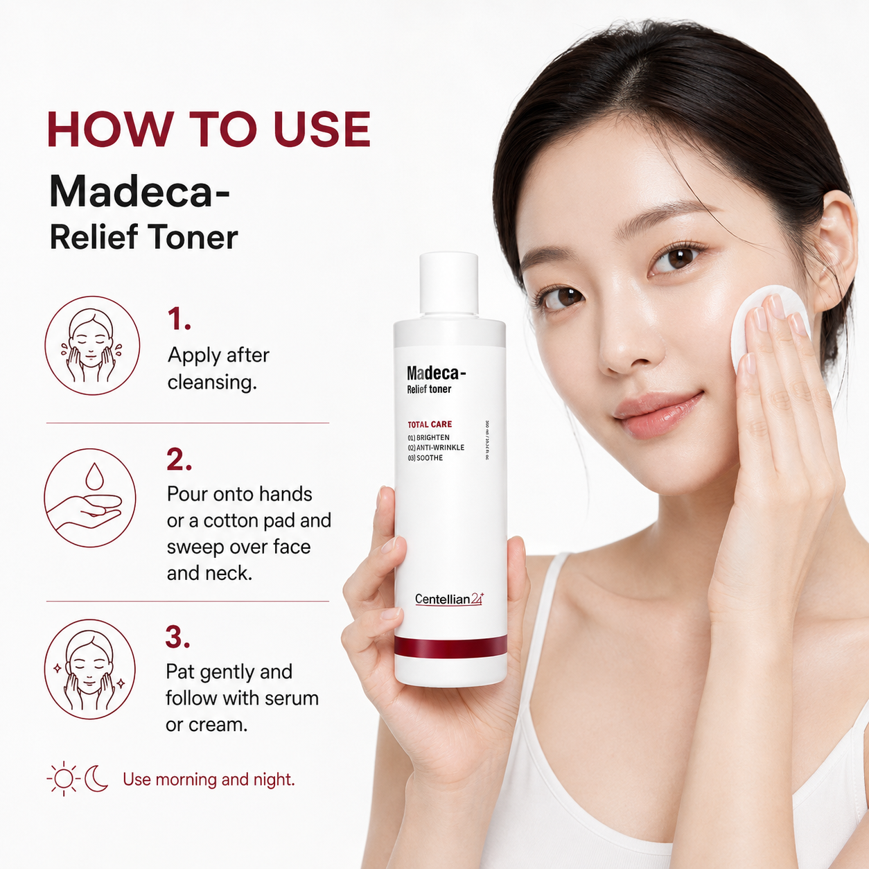 Centellian24 Madeca Relief Toner 300ml — product detail image 2