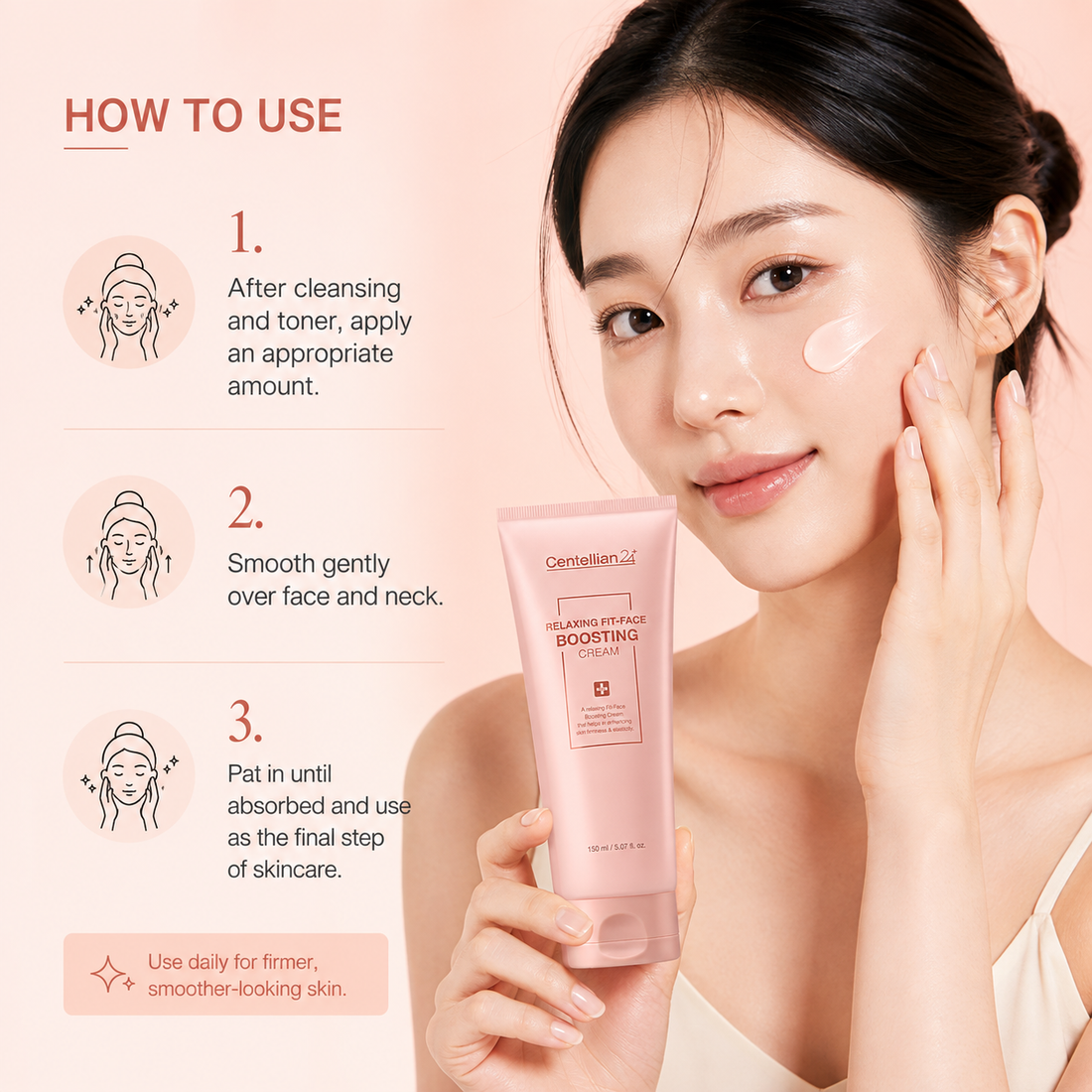 Centellian24 Relaxing Fit-Face Boosting Cream 150ml — product detail image 2