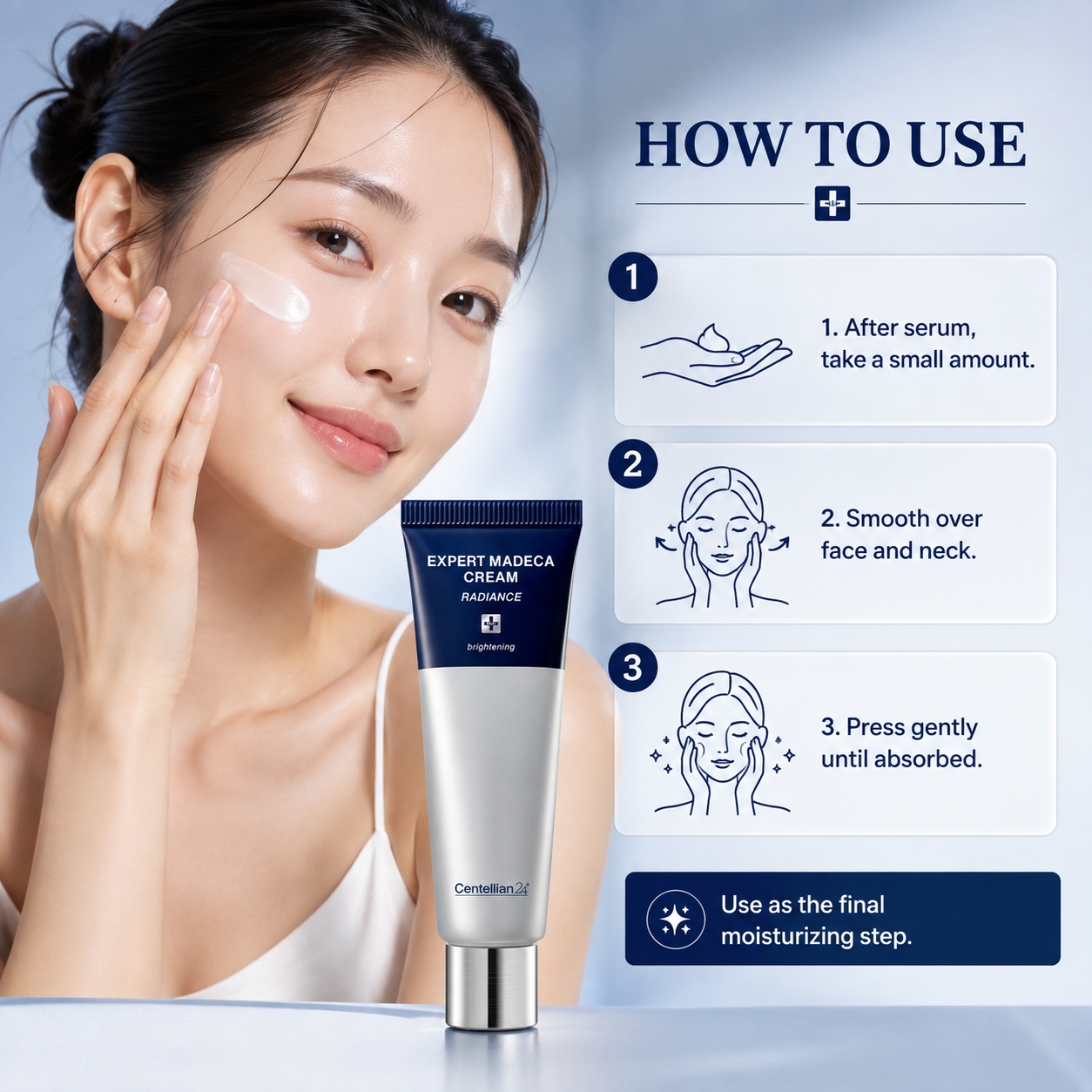 Centellian24 Expert Madeca Cream Radience 50ml — product detail image 4