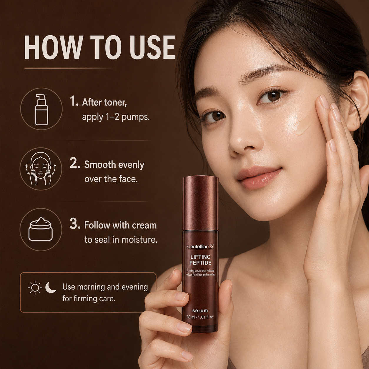 Centellian24 Lifting peptide serum 30ml — product detail image 2