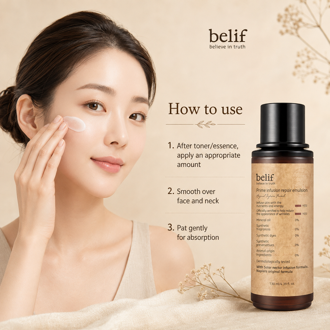 Belif Prime Infusion Repair Emulsion 130ml product image 2