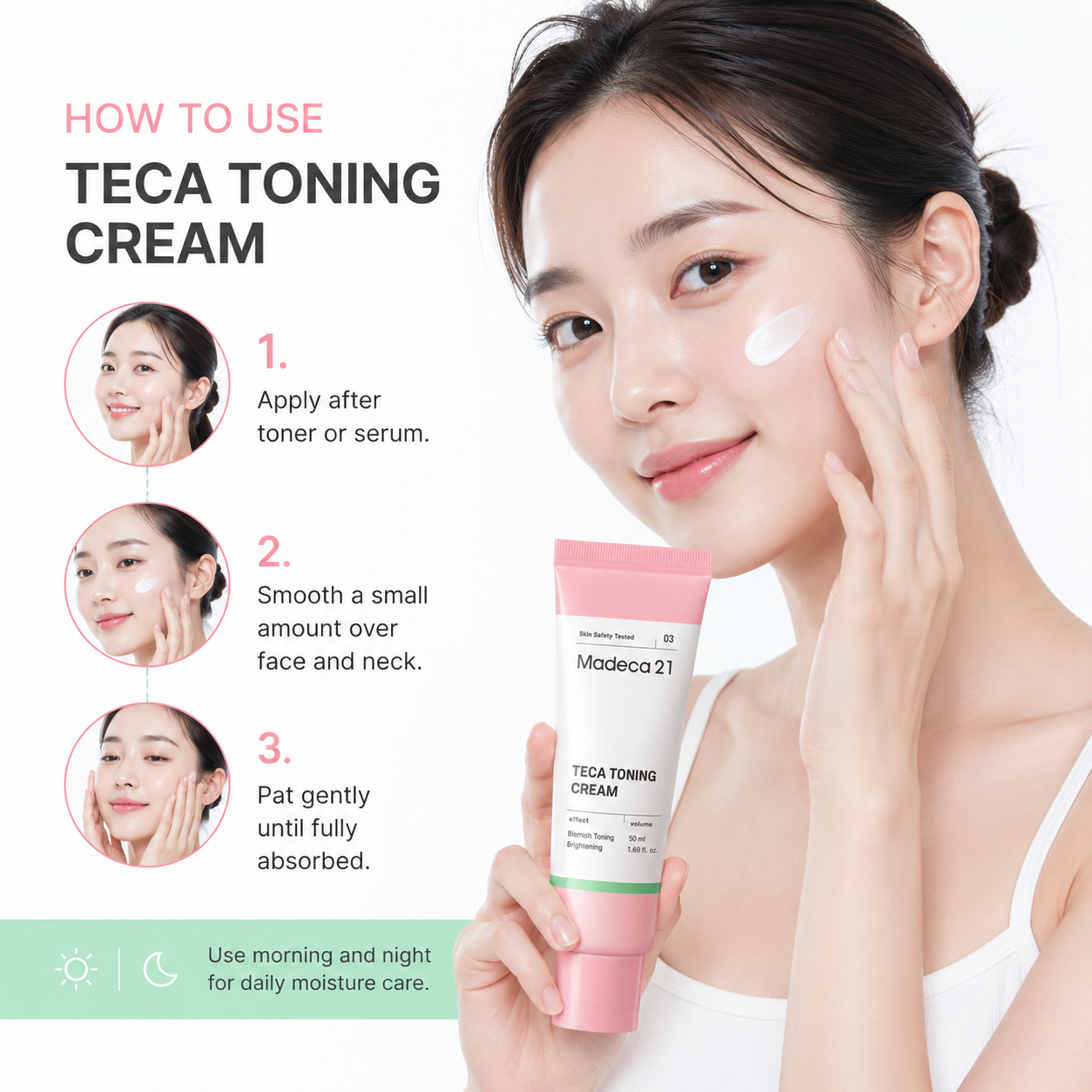 Centellian24 Madeca21 Teca Toning Cream 50ml — product detail image 2