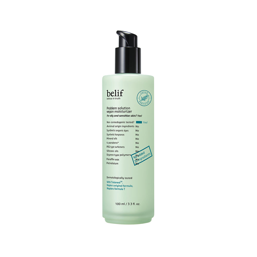 Belif Problem Solution Vegan Moisturizer 100ml