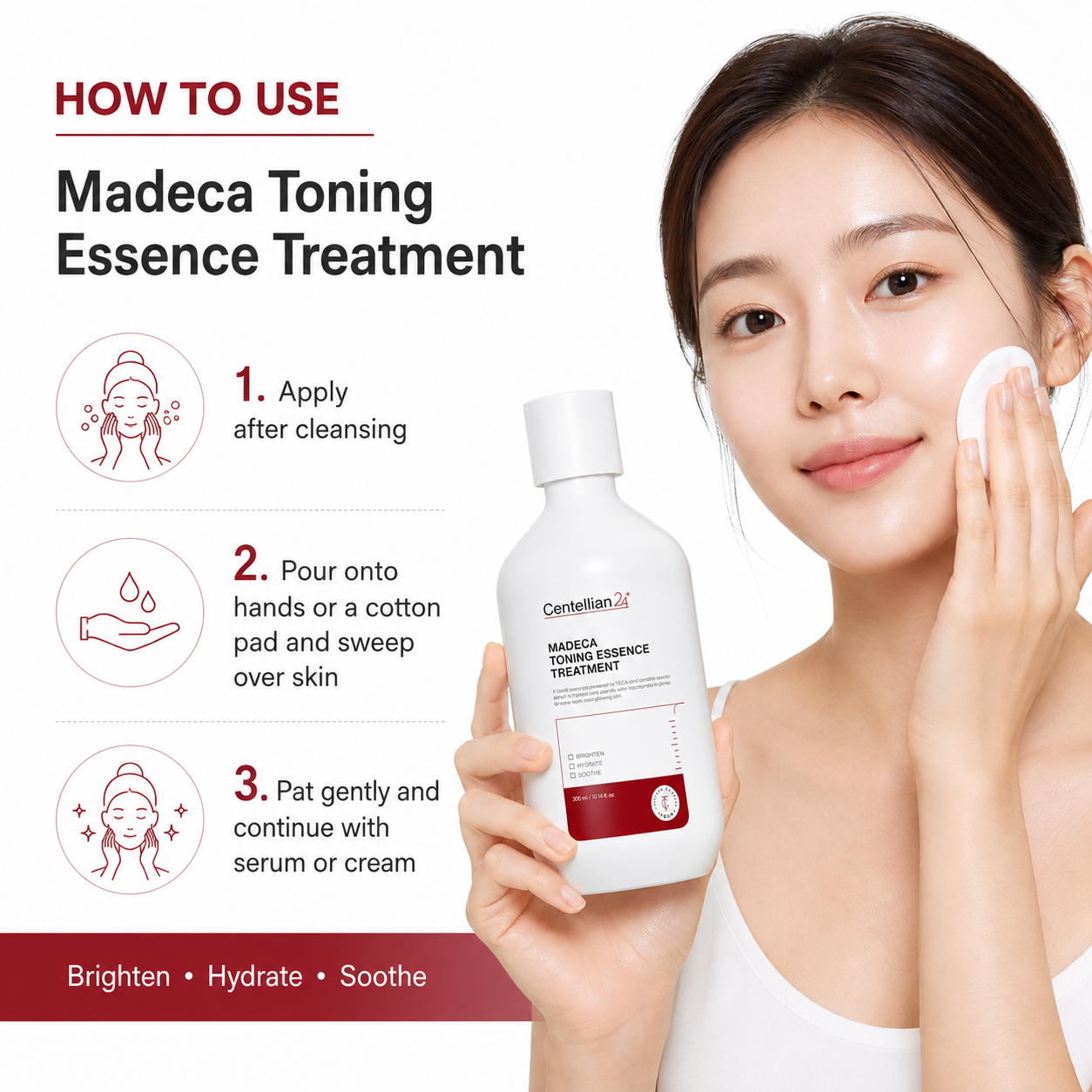 Centellian24 Madeca Toning Essence Treatment 300ml — product detail image 2